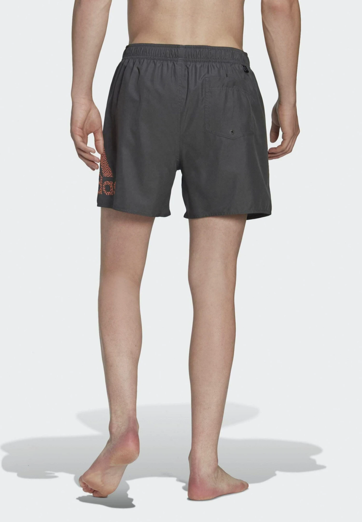 Adidas Sportswear Clx Swim- Swimming Shorts - Grey Six/Coral Fusion 4 Adidas Sportswear Clx Swim- Swimming Shorts - Grey Six/Coral Fusion - Image 2