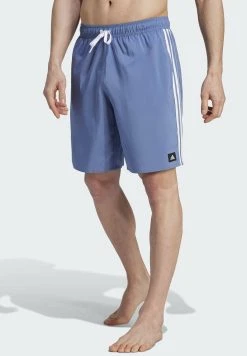Adidas Sportswear 3-Clx- Swimming Shorts - Crew Blue /White