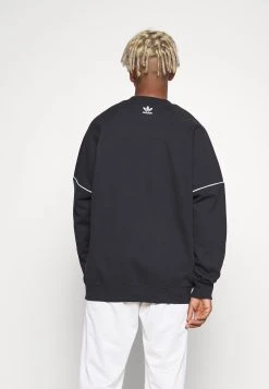 Adidas Originals Ess Crew - Sweatshirt - Black -Adidas Shop 5bcb8350c13c413fb023eb35bdaaea26