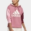 Adidas Sportswear Essentials Big Logo- Hoodie - Pink Strata Quartz Shadow RedBliss Pink -Adidas Shop 5bd6bce8f1c24853a211a9ee2c1b0a1d