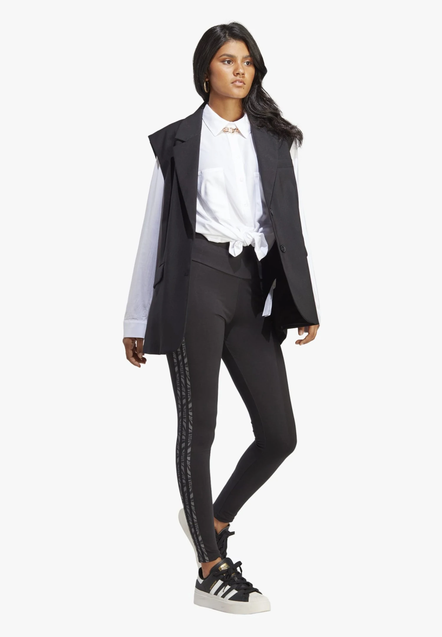 Adidas Originals Leggings - Trousers - Black 4 Adidas Originals Leggings - Trousers - Black - Image 2