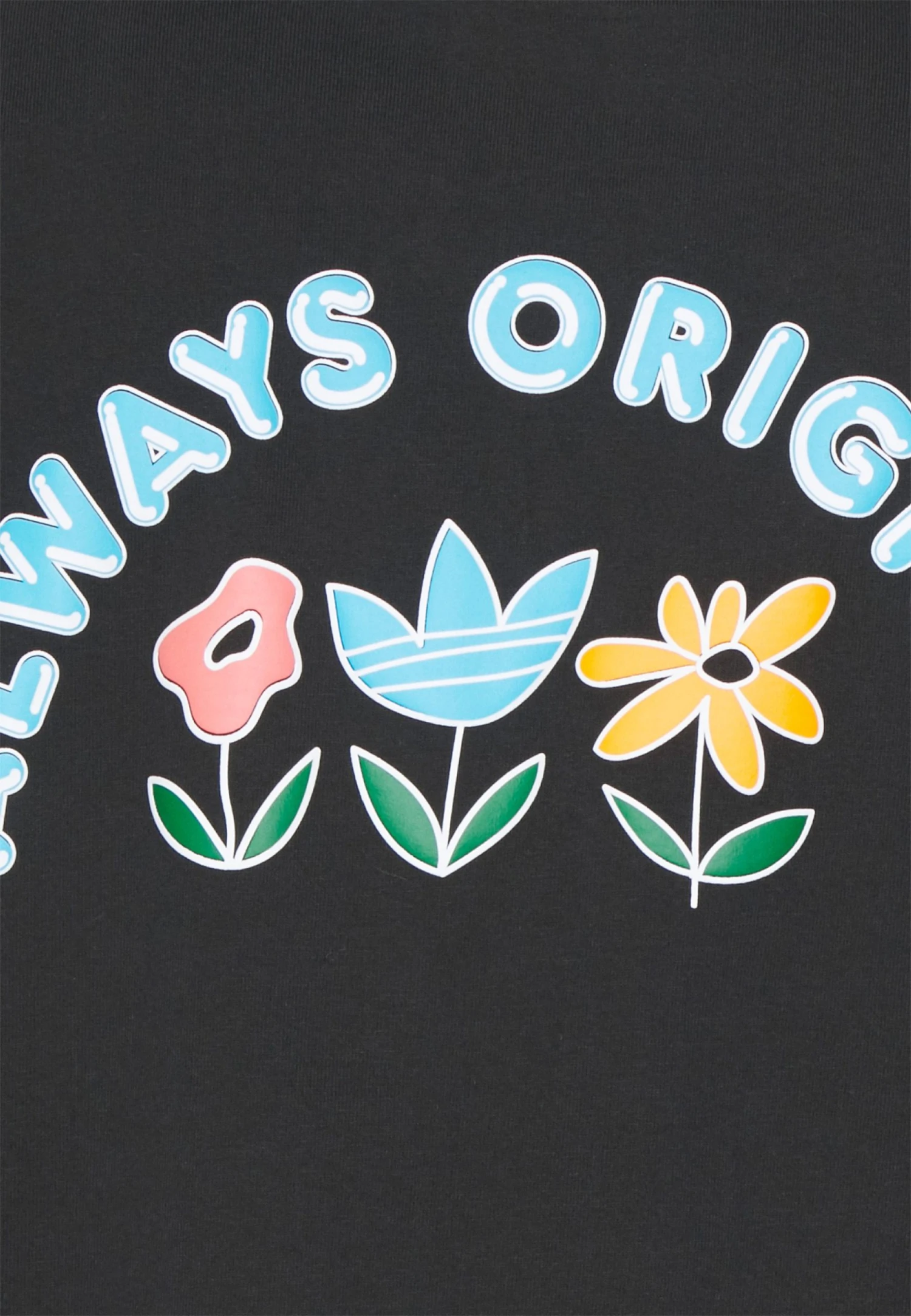 Adidas Originals Graphic Tee - Print T-Shirt - Black 5 Adidas Originals Graphic Tee - Print T-Shirt - Black - Image 3