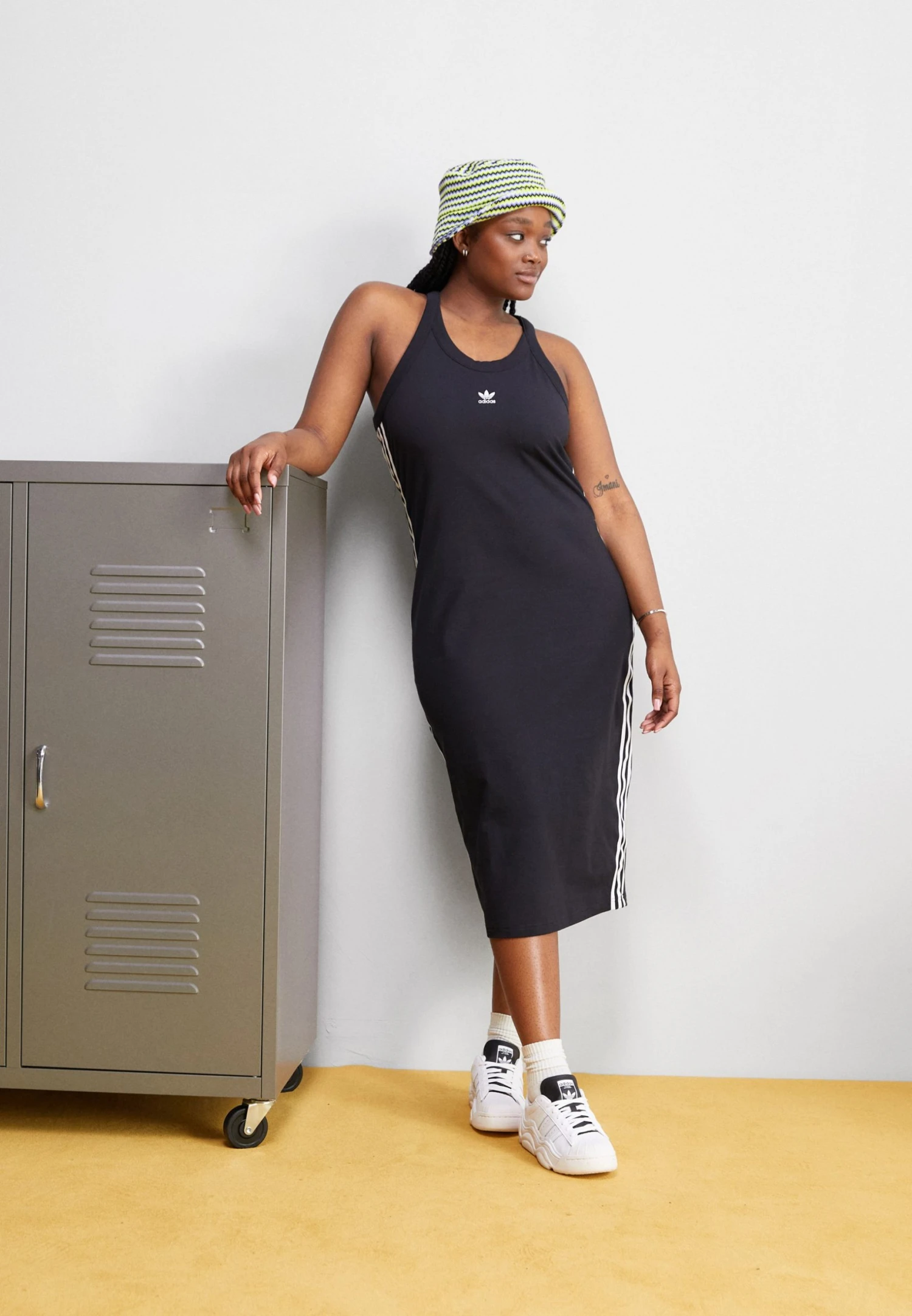 Adidas Originals Long Tank Dress - Jersey Dress 3 Adidas Originals Long Tank Dress - Jersey Dress
