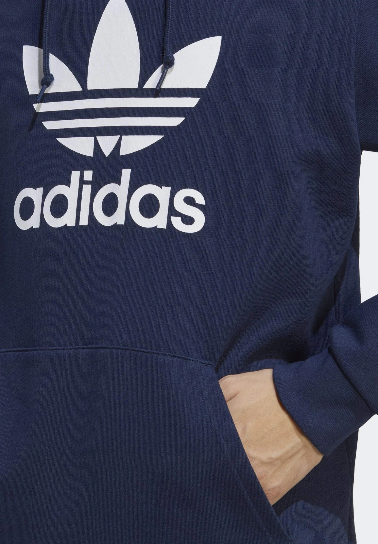 Adidas Originals Trefoil Hoody - Hoodie - Night Indigo 6 Adidas Originals Trefoil Hoody - Hoodie - Night Indigo - Image 4
