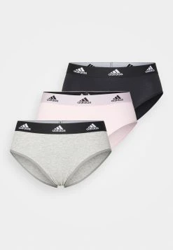 Adidas Sportswear 3Pack - Briefs - Black/Medium Grey Heather/Clear Pink -Adidas Shop 5ea1b3e4dcaa49a19ee906c970f83943