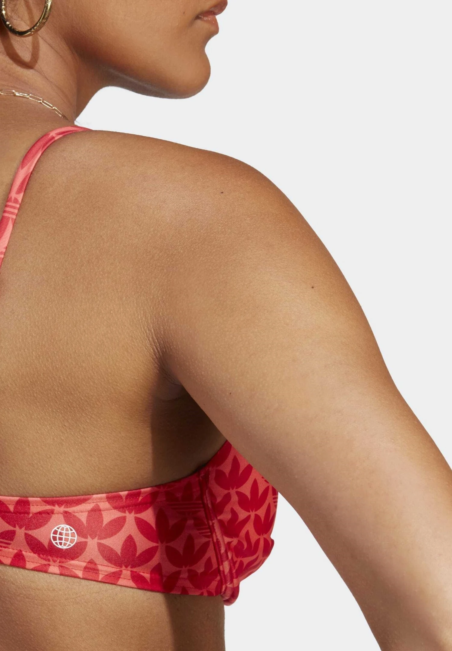 Adidas Originals Monogram - Bikini Top - Better Scarlet White 5 Adidas Originals Monogram - Bikini Top - Better Scarlet White - Image 3