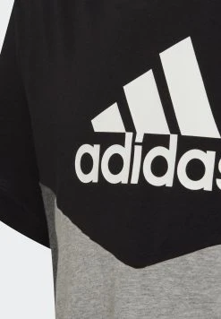 ADIDAS PERFORMANCE Print T-Shirt - Black/Medium Grey Heather/White -Adidas Shop 606cfbaee6784d8a9f4f759c0e8e75bd