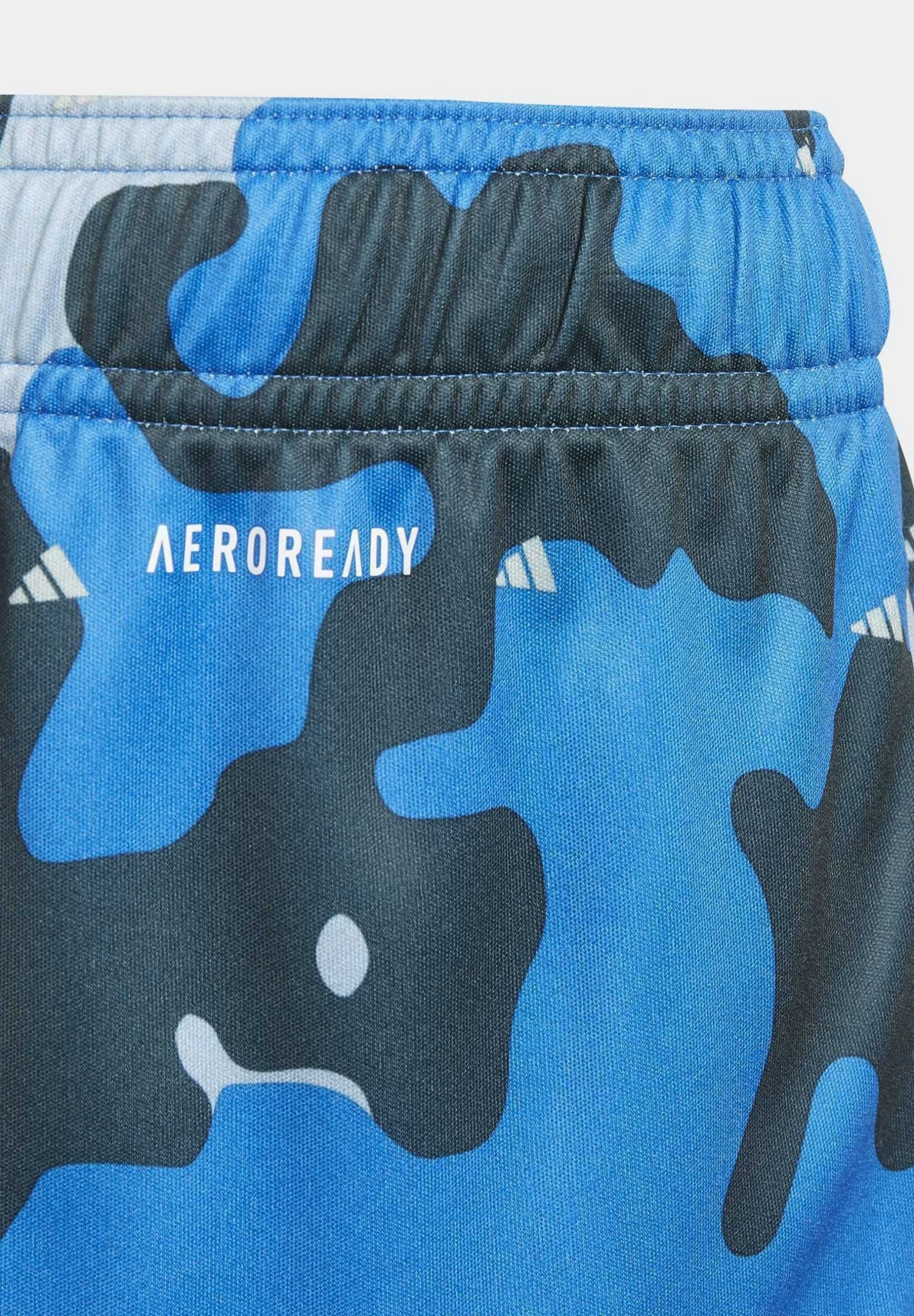 Adidas Sportswear Train Essentials Seasonal Aeroready Allover Pr - Shorts - Silver /Blue/Bright Royal/Arctic Night 8 Adidas Sportswear Train Essentials Seasonal Aeroready Allover Pr - Shorts - Silver /Blue/Bright Royal/Arctic Night - Image 6