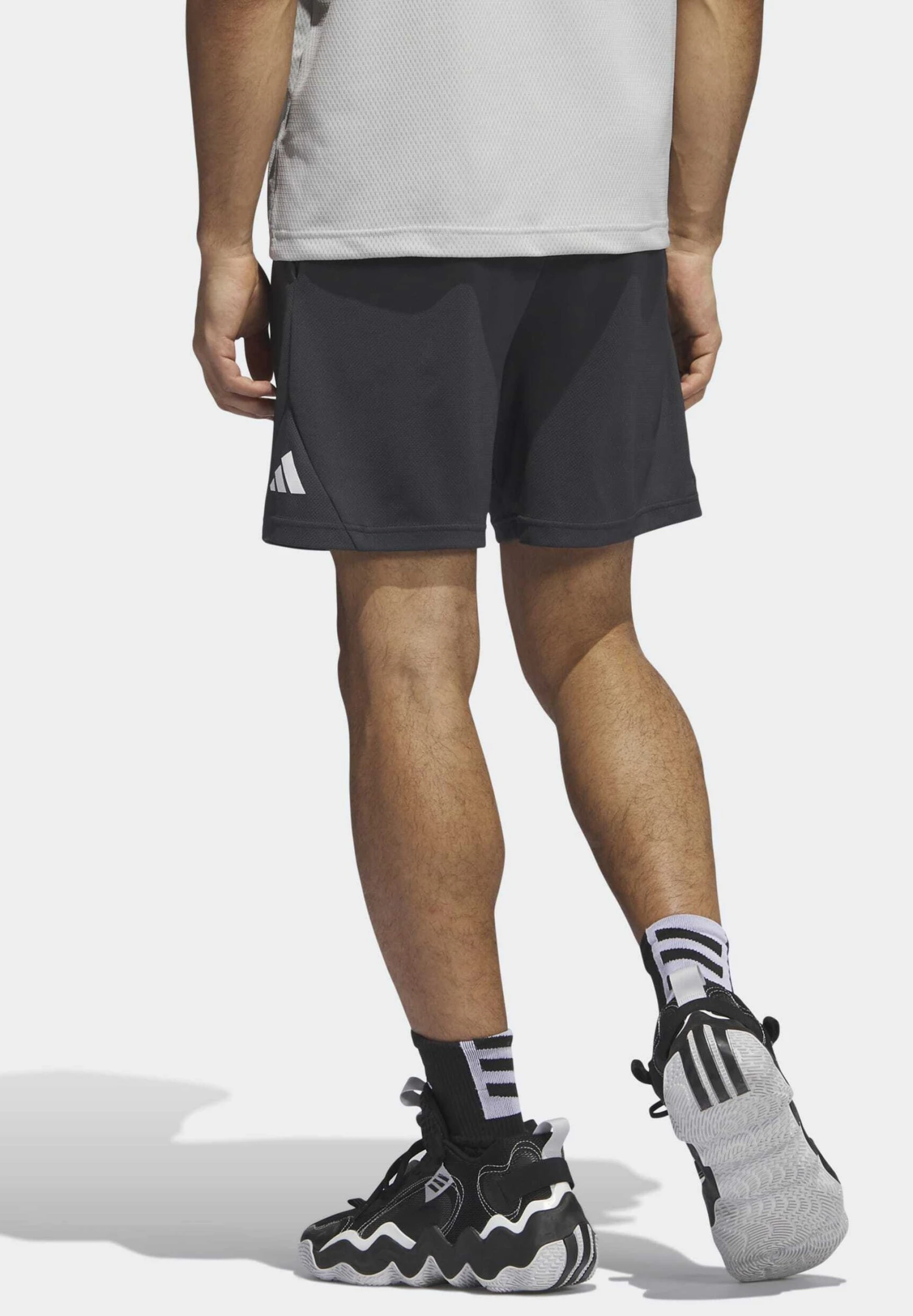 ADIDAS PERFORMANCE Bos - Sports Shorts - Carbon 4 ADIDAS PERFORMANCE Bos - Sports Shorts - Carbon - Image 2