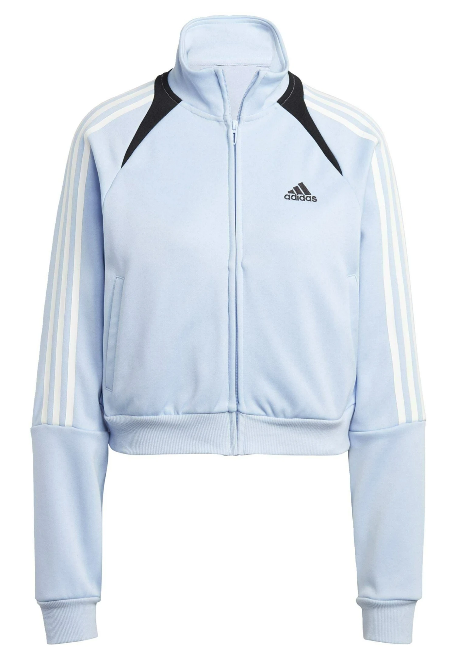 Adidas Sportswear Tiro Suit Up Track Top Lifestyle - Zip-Up Sweatshirt - Blue Dawn / White / Black 6 Adidas Sportswear Tiro Suit Up Track Top Lifestyle - Zip-Up Sweatshirt - Blue Dawn / White / Black - Image 4