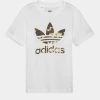 Adidas Originals Tee Unisex - Print T-Shirt - White -Adidas Shop 6276db84d2c84f579191092e199a4c09