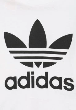 Adidas Originals Short Sleeve - Print T-Shirt - White/Black -Adidas Shop 630f93485ed54507a347a2bdbb54b924