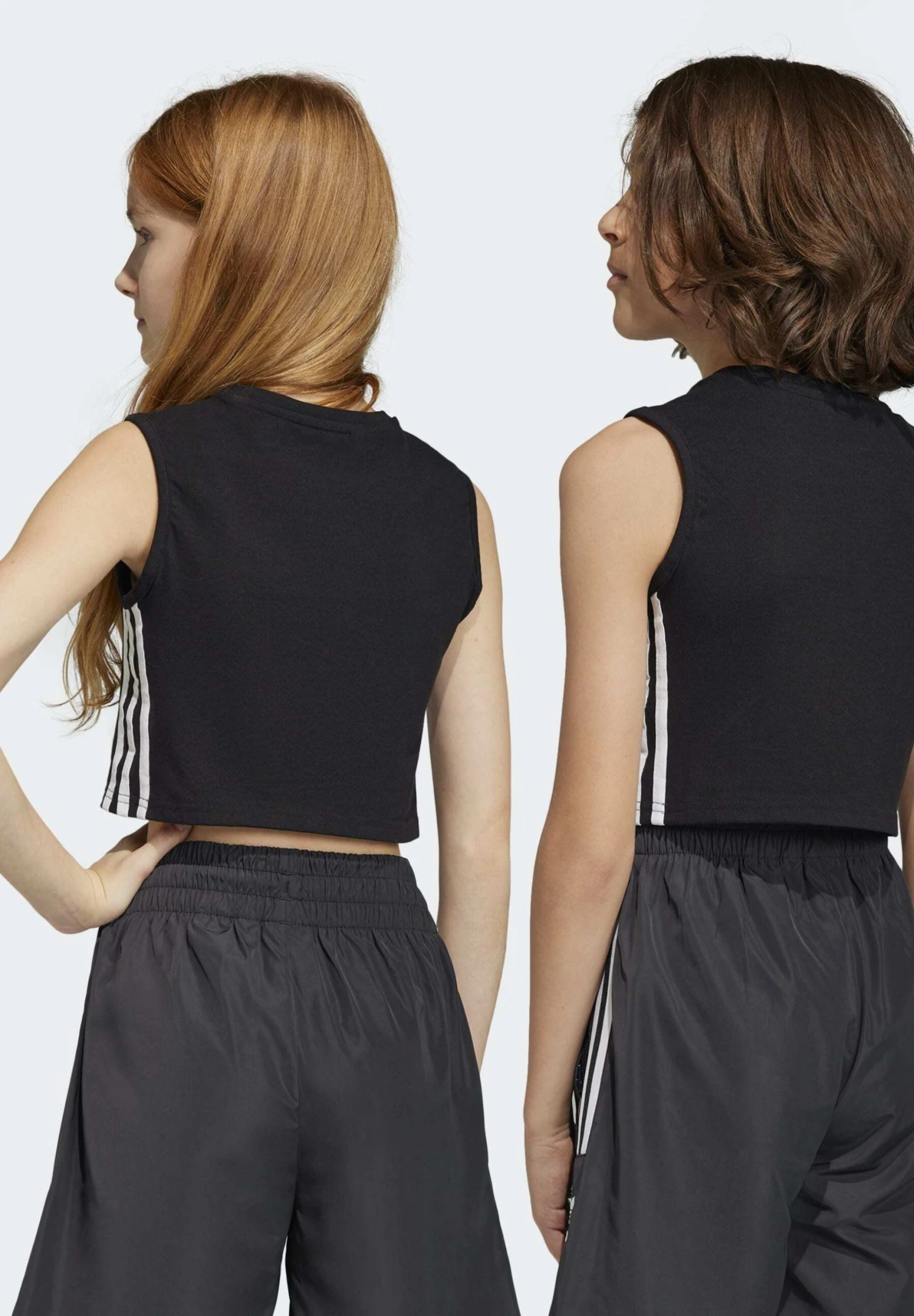 Adidas Originals Crop Junior - Top - Black 4 Adidas Originals Crop Junior - Top - Black - Image 2