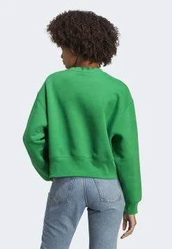 Adidas Originals Sweatshirt - Green -Adidas Shop 637fe75dbccf4ab8af5ac20ba7be91ad
