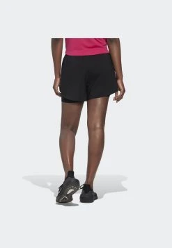 ADIDAS PERFORMANCE Sports Shorts - Black/White -Adidas Shop 659e232f39634fed9c337a77cd724ef9