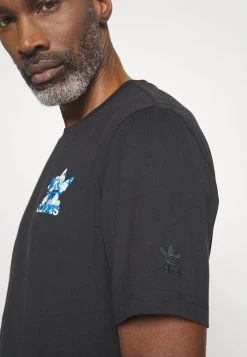 Adidas Originals Cloud Tee - Print T-Shirt - Black -Adidas Shop 6605ebd5d6e0472c9a598a24ab5d299c