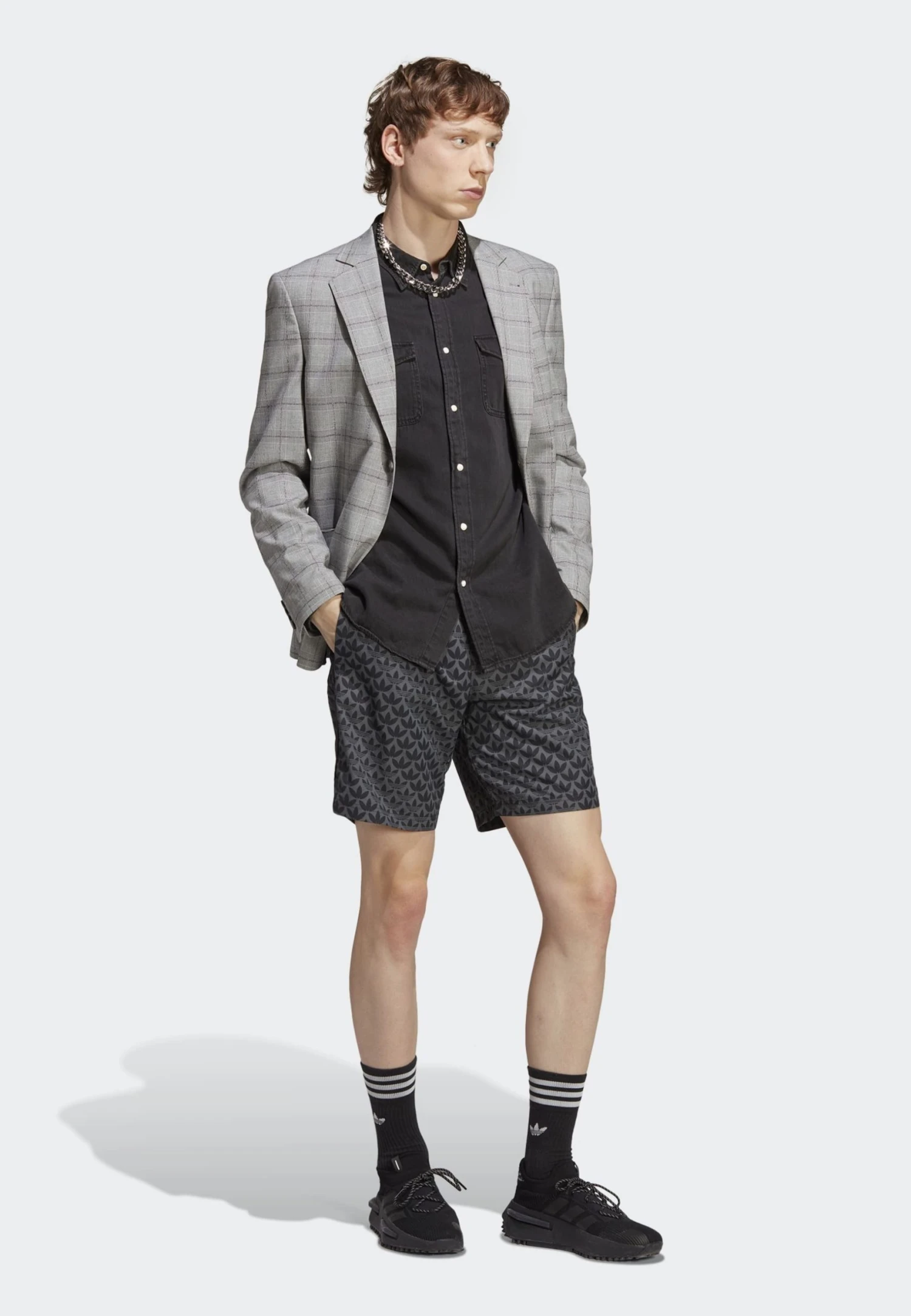 Adidas Originals Swimming Shorts - Black White 4 Adidas Originals Swimming Shorts - Black White - Image 2