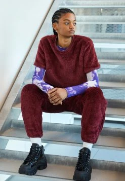 Adidas Originals Essentials Fluffy - Print T-Shirt - Shadow Red -Adidas Shop 66e80a17d0d2423781035e2f452721d1