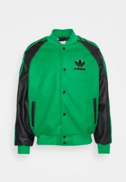 Adidas Originals Varsity - Bomber Jacket - Green/Black 16 Adidas Originals Varsity - Bomber Jacket - Green/Black -Adidas Shop 691a021a161946c0b842bcbefc04a56b