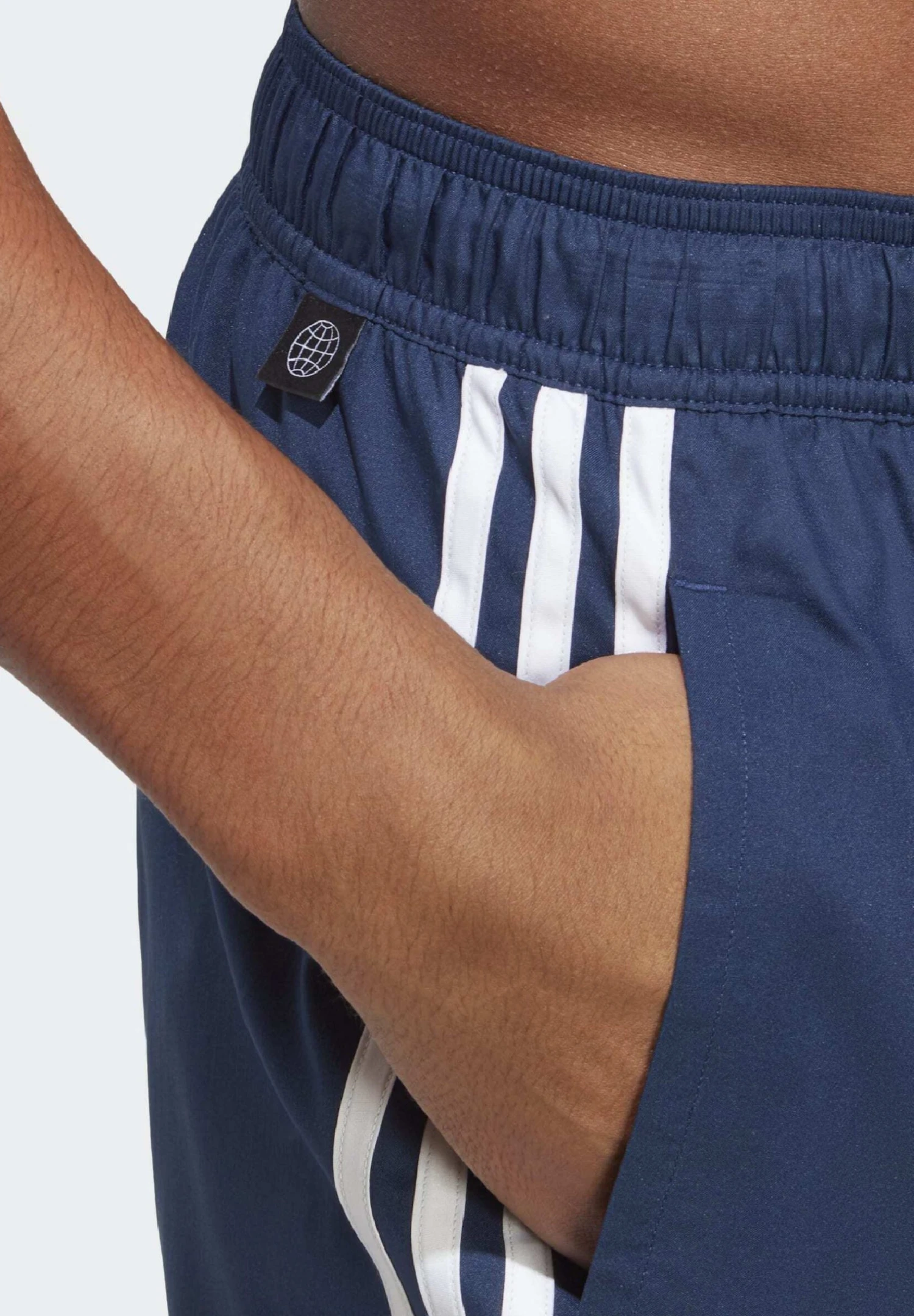 Adidas Sportswear 3-Stripes Clx - Swimming Shorts - Team Navy Blue White 5 Adidas Sportswear 3-Stripes Clx - Swimming Shorts - Team Navy Blue White - Image 3