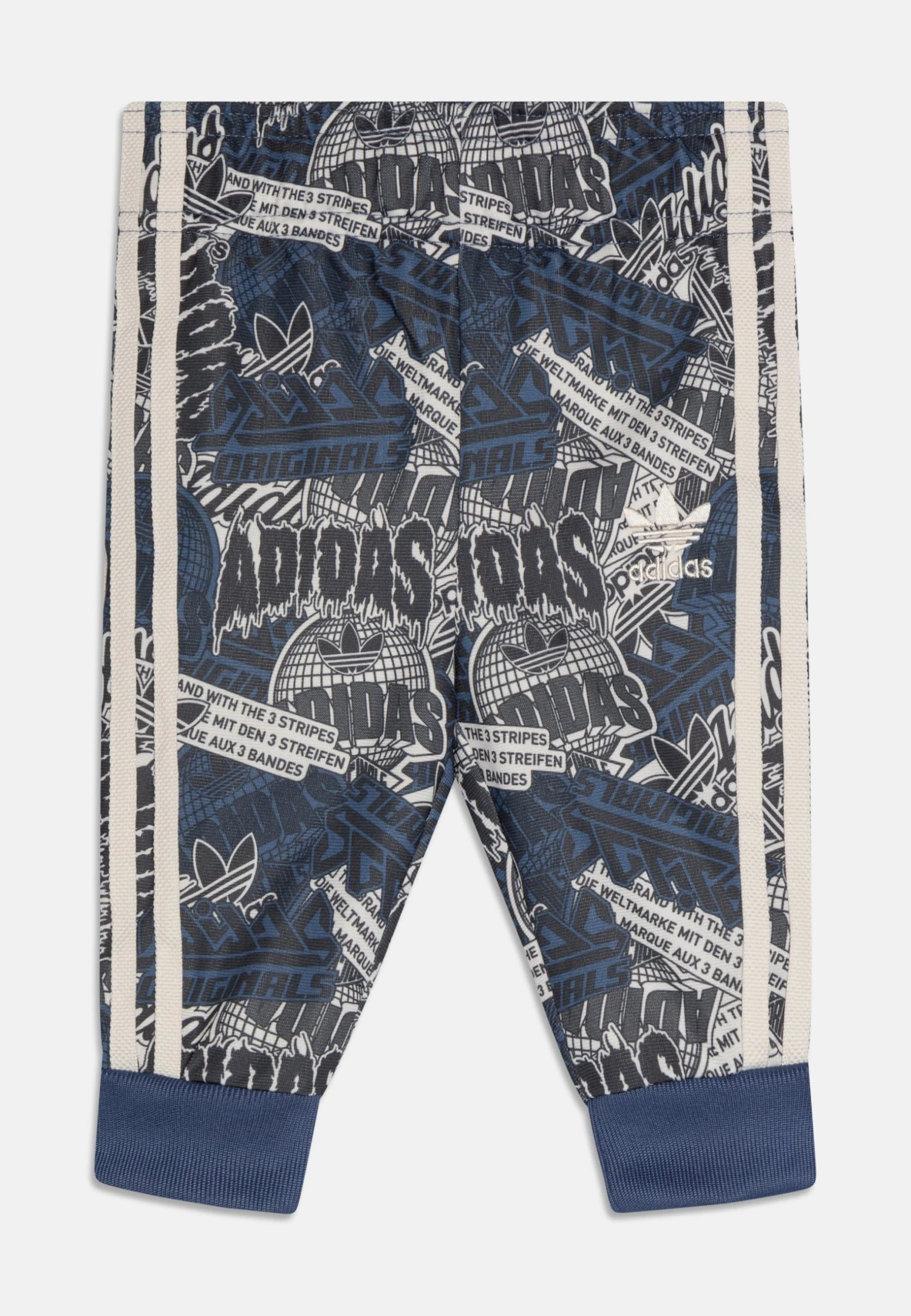 Adidas Originals Set Unisex - Zip-Up Sweatshirt - White/Black/Steel 5 Adidas Originals Set Unisex - Zip-Up Sweatshirt - White/Black/Steel - Image 3