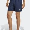 Adidas Originals Essentials Solid - Swimming Shorts - Night Indigo White -Adidas Shop 69edf116768943c596ded03cfeb424b9
