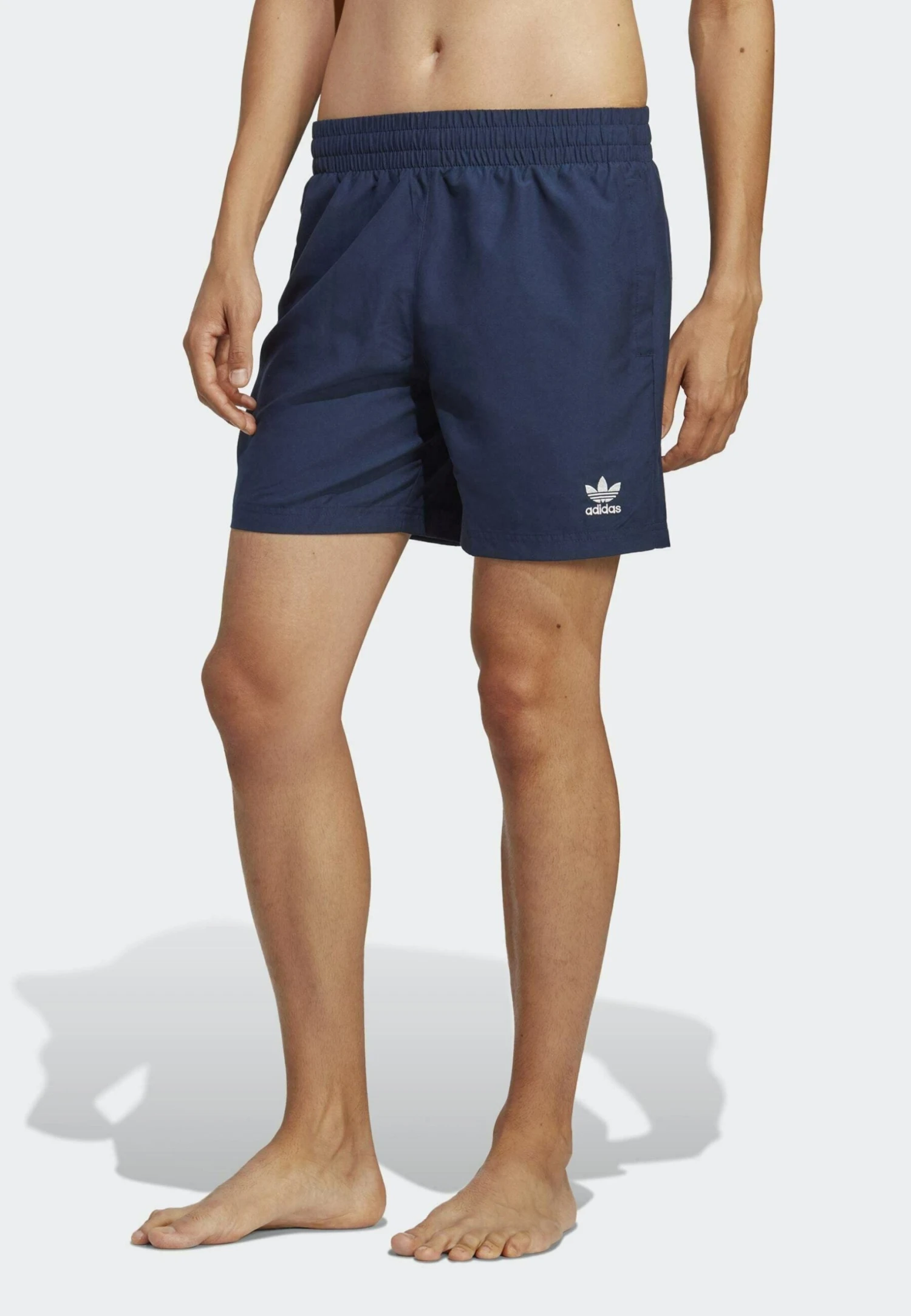 Adidas Originals Essentials Solid - Swimming Shorts - Night Indigo White 3 Adidas Originals Essentials Solid - Swimming Shorts - Night Indigo White