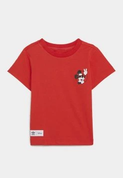 Adidas Originals Mickey Mouse- Print T-Shirt - Vivid Red -Adidas Shop 6a271d65cb5f4fdda6cd2450ae3385c8