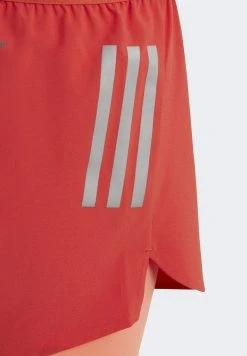 Adidas Sportswear Two-In-One Aeroready Running - Tracksuit Bottoms - Preloved Red Coral Fusion Reflective Silver -Adidas Shop 6c4aca92294f482eafcc57e12ba37f44