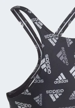 Adidas Sportswear Logo - Swimsuit - Black White -Adidas Shop 6db92aa7e65a479090de516514f52cfa
