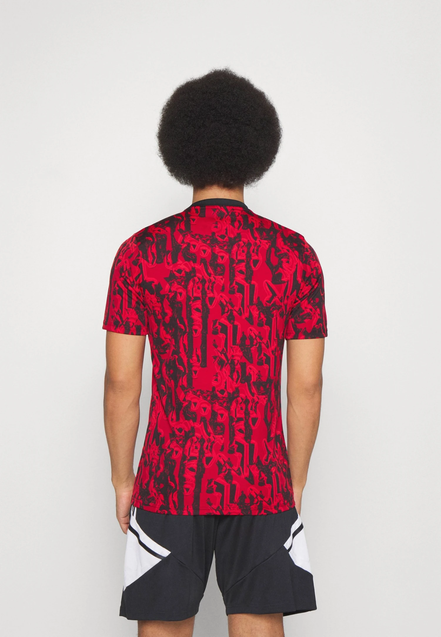 ADIDAS PERFORMANCE Manchester United Prematch - Club Wear - Red/Black 5 ADIDAS PERFORMANCE Manchester United Prematch - Club Wear - Red/Black - Image 3