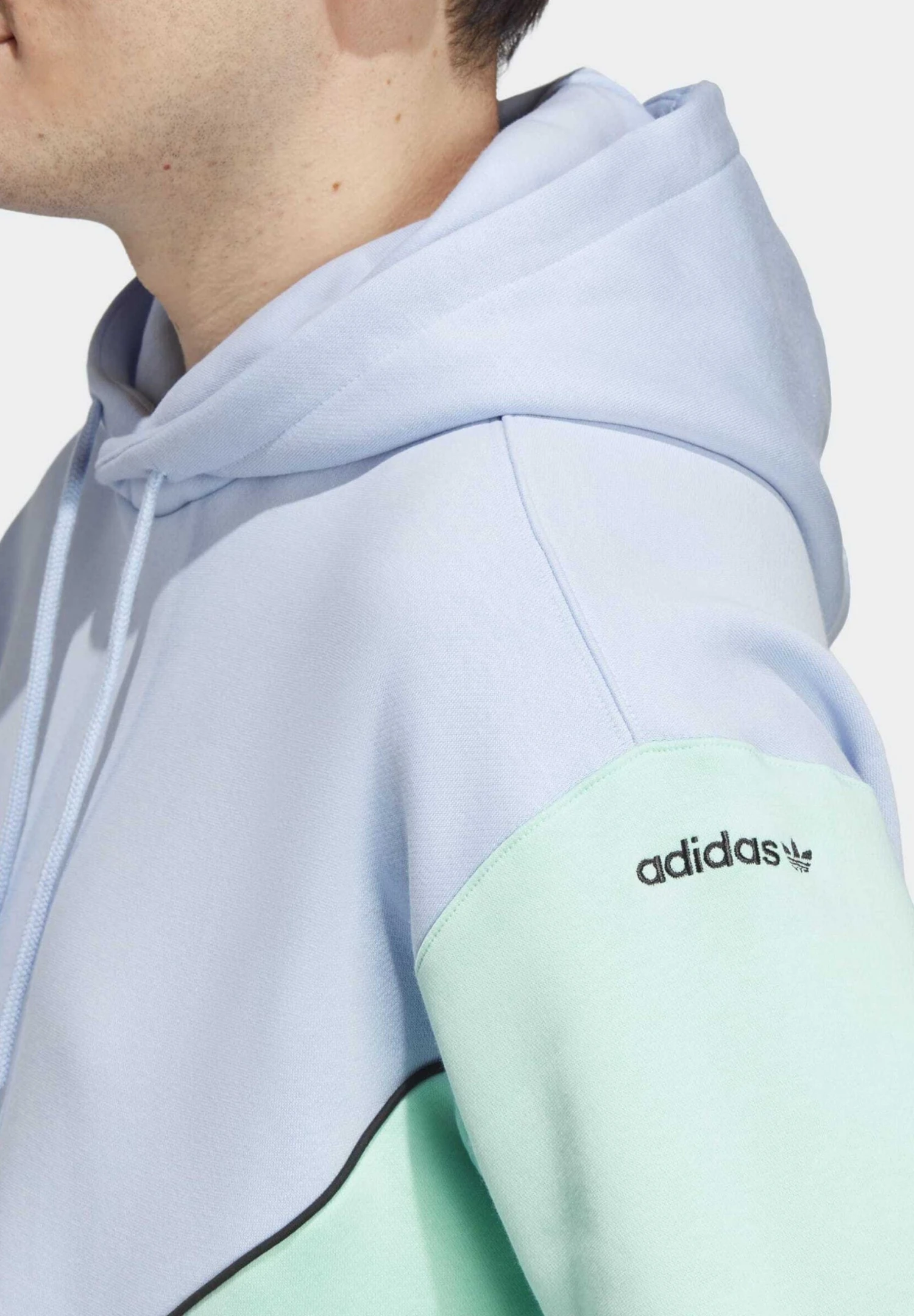 Adidas Originals Hoodie - Blue Dawn Ambient SkyEasy Green 6 Adidas Originals Hoodie - Blue Dawn Ambient SkyEasy Green - Image 4