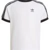 Adidas Originals Stripes- Print T-Shirt - White -Adidas Shop 6e18251c7c5b4f48bcae04771938d9ac