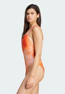 Adidas Originals Hills Hiker Allover Print- Swimsuit - Orange Collegiate Orange -Adidas Shop 6ecaeb1490134912b6614a0436867d91