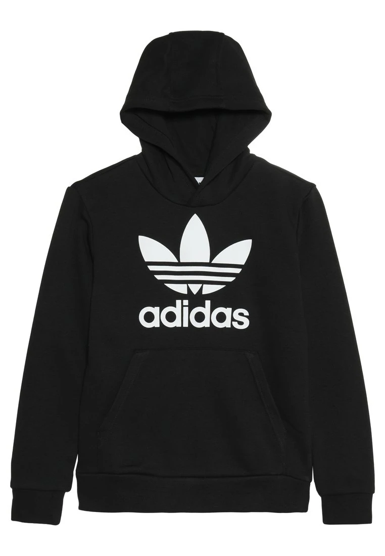 Adidas Originals Trefoil Junior Unisex - Hoodie - Black/White 6 Adidas Originals Trefoil Junior Unisex - Hoodie - Black/White - Image 4
