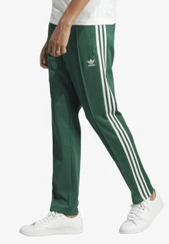 Adidas Originals Beckenbauer - Tracksuit Bottoms - Dark Green -Adidas Shop 6f69867d563f410ba76e536301d2303b
