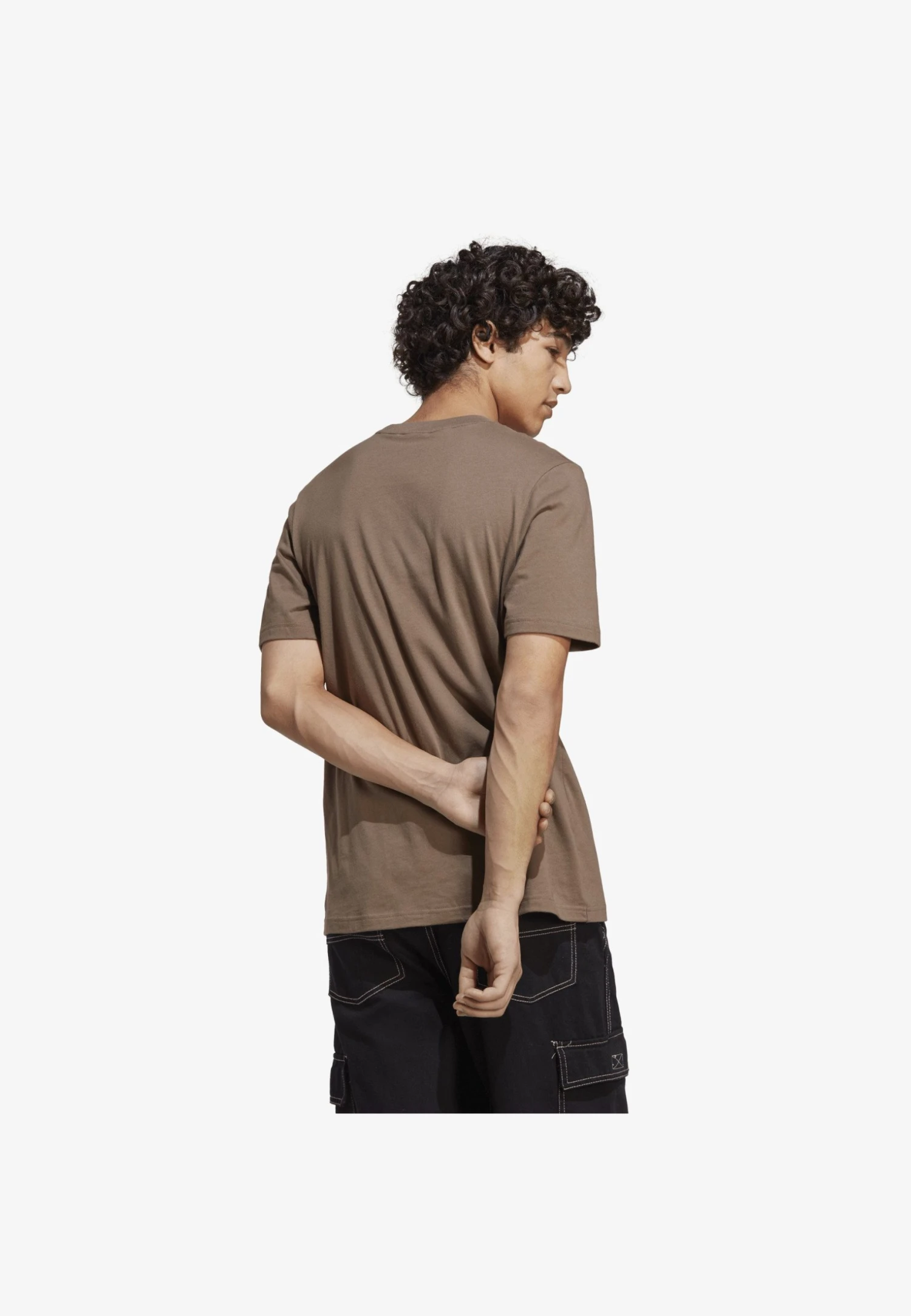 Adidas Originals Mono Tee - Print T-Shirt - Earth Strata 5 Adidas Originals Mono Tee - Print T-Shirt - Earth Strata - Image 3