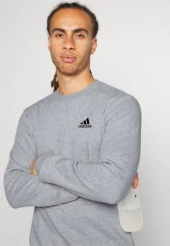 Adidas Sportswear Feelcozy - Sweatshirt - Medium Grey Heather/Black -Adidas Shop 70792a0d4e914b0a8e2e8c3874828de4