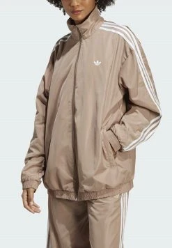 Adidas Originals Training Jacket - Chalky Brown -Adidas Shop 709e39b4647045119b38c82c2a3b89be