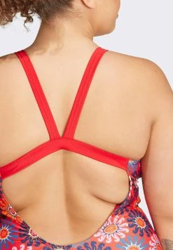 Adidas Sportswear Farm Rio Plus Size - Swimsuit - Vivid Red Bliss Pink -Adidas Shop 70c611de8b554d3492e2b464612d3bcd