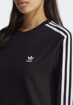 Adidas Originals Longsleeve - Long Sleeved Top - Black -Adidas Shop 70de942babc04cb5a415254d034337bf