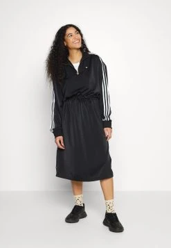 Adidas Originals High Neck Long Sleeve Zip Dress - Jersey Dress - Black 12 Adidas Originals High Neck Long Sleeve Zip Dress - Jersey Dress - Black -Adidas Shop 712d563373614e798c01135425228cb6