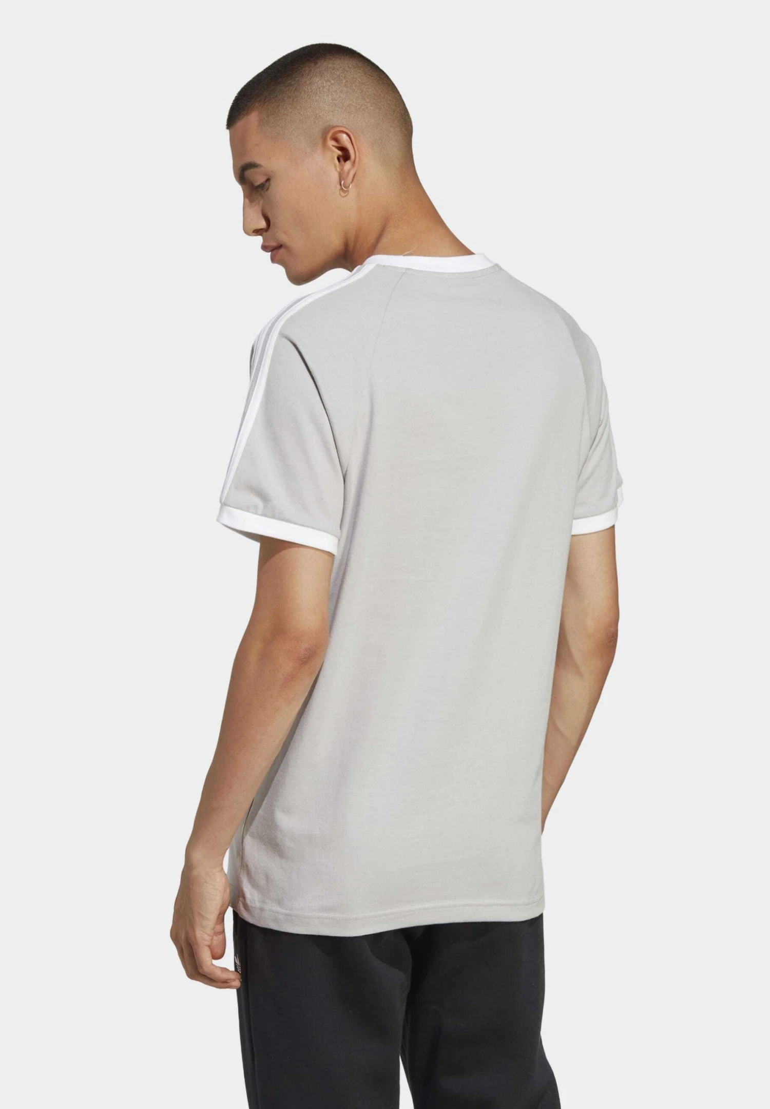 Adidas Originals Tee - Print T-Shirt - Grey Two 4 Adidas Originals Tee - Print T-Shirt - Grey Two - Image 2