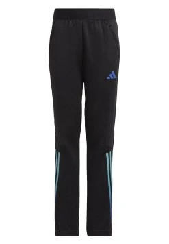 Adidas Sportswear Train Icons Aeroready 3-Stripes - Tracksuit Bottoms - Black Lucid Blue Preloved Blue -Adidas Shop 718491b323974cc5b9b0347331dec9c7