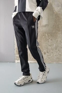 Adidas Originals Beckenbauer Tp - Tracksuit Bottoms - Black/White