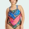 Adidas Sportswear Farm Rio Plus Size - Swimsuit - Night Indigo White -Adidas Shop 731a2c7d42494bcfa88095781844e6df