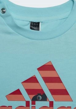 Adidas Sportswear Classic Legotee- Shorts - Clear Aqua Semi Coral -Adidas Shop 759c86884d2e4eb1990fca0e8bd4be3b