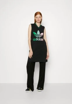 Adidas Originals Adicolor 70S V Neck Dress - Day Dress - Black 13 Adidas Originals Adicolor 70S V Neck Dress - Day Dress - Black -Adidas Shop 75db0cd223fe49149c98fddceed25647