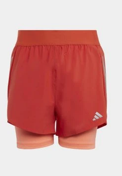 Adidas Sportswear Two-In-One Aeroready Running - Tracksuit Bottoms - Preloved Red Coral Fusion Reflective Silver -Adidas Shop 7686f0ca53e54f79a1cdb7e5fcae7133