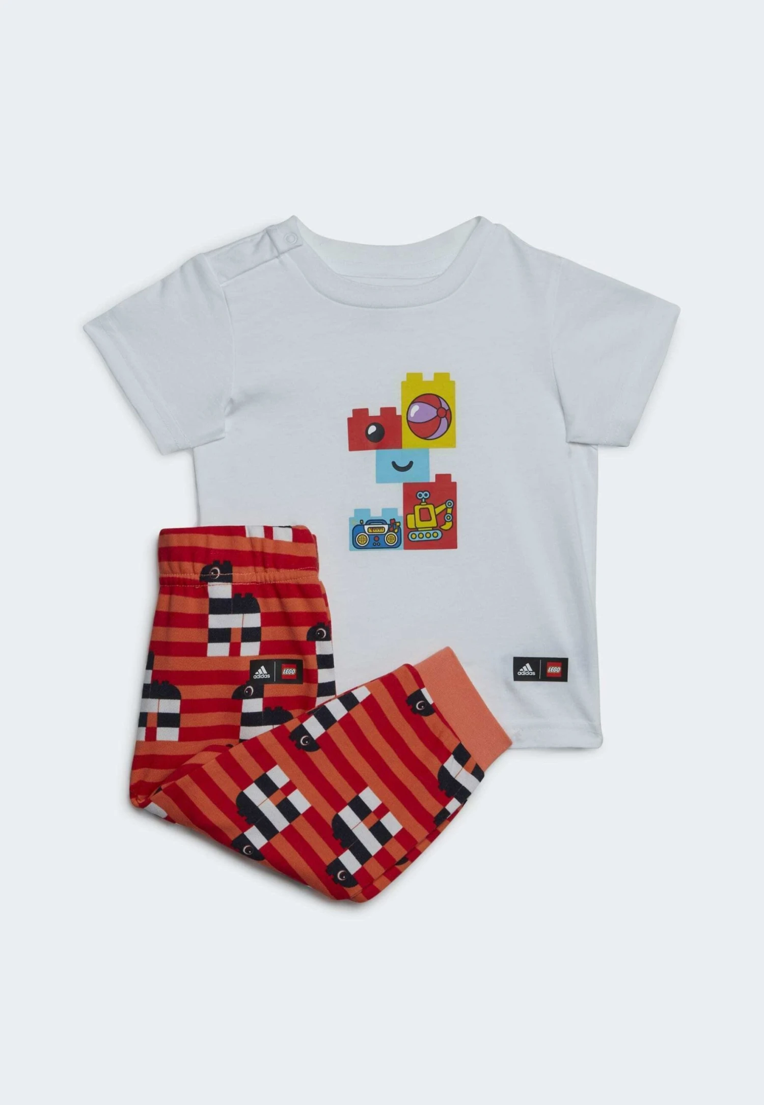 Adidas Sportswear X Lego Play And Set - Tracksuit Bottoms - White 9 Adidas Sportswear X Lego Play And Set - Tracksuit Bottoms - White - Image 7